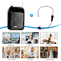 Miniatyrbilde 3 av 7: Bluetooth UHF Trådløs Stemme Forsterker Bærbar For Undervisning Forelesning Omvisning Guide Promotion U-Disk Megafon Mikrofon Høyttaler