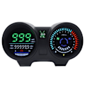 Miniatyrbillede 1 af 6: Speedometer Digital Dashboard LED Elektronik Motorcykel RPM meter
