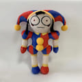 Miniatyrbillede 2 af 7: Digital Circus Plush Legetøj Blødt Fyldet Animation CIRCUS Plushie Dukke Jule Gaver