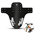 Miniatyrbillede 1 af 6: Cykel Skærm Carbon Fiber For Bag MTB Road Cykel Dæk Vinger Mud Guard Cykel Dæk Hjul Skærm Cykel dele