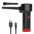 Miniatyrbillede 1 af 6: Komprimeret luftdåse til computere ,Electric Air Blower Computer Cleaner,Cordless Air Støv Cleaner