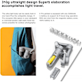 Miniatyrbild 3 av 6: Handhållen Gimbal Stabilisator 3-Axis Smart X Pro Professional för Smartphone Trådlös Laddning OLED Display LED Ljus Fokus Hjul