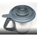 Miniatyrbild 6 av 6: Grå Mätt Mopp  100 ml / 50 ml  låsbar Dosering Kåpa Tätning Lock kompatibel med Vorwerk Thermomix
