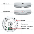 Miniatyrbilde 5 av 5: Wifi Naturgass Sensor Brennbar Husholdning Smart LPG Gass Alarm Detektor Lekkasje Sensor