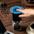Miniatyrbillede 4 af 5: Bærbar Elektrisk Kaffe Kværn TYPE C USB Opladning Keramik Slibning Kerne Hjem Kaffe Bønner Pulverizer Bedste kvalitet Kværn