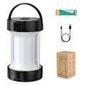 Miniatyrbilde 3 av 5: Camping utstyr Lantern Utendørs Solar Nød Lys Multifunksjonelt Telt Lys