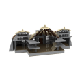 Pikkukuva 2 / 5: Jurassic Visitor Center Building Blocks Kit Dinosaur Paradise Architecture Assemble Brick Mall  Puzzle Toy