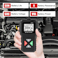 Miniatyrbild 4 av 7: Batteri System Detect 100-2000 CCA Bil Batteri Verktyg 6V 12V 24V Bil Batteri Tester
