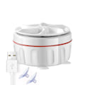 Miniatyrbilde 1 av 7: Mini vask maskin USB toveis roterende turbin bærbar vask maskin for sokk undertøy