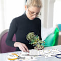 Miniatyrbild 3 av 5: Modell Byggnad Kits Färgglada Maneter Pussel 3D Metall Gör-det-själv leksaker sticksåg