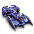 Miniatyrbillede 2 af 5: Jiestar Moc Aoi Zard Formula  High-tech One NP-1 F1 Super Speed Racing Car