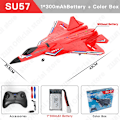Miniatyrbilde 9 av 10: RC Plane 2.4G Med LED Lys Fly Fjernkontroll Kontroll Flying Modell Glider EPP Skum Leker