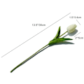 Miniatyrbilde 4 av 11: 5 stykker tulipan kunstige blomster ekte touch bukett falske blomster dekorasjon