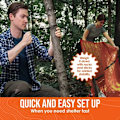 Miniatyrbillede 5 af 9: 2 Person Emergency Shelter Survival Tent Kit