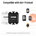 Miniatyrbillede 4 af 7: X1 Suite Speed Cadence Sensor 400Hrs Battery Life IPX7 Vandproof Bluetooth ANT+ til Cykel Computer Cykel Tilbehør MTB