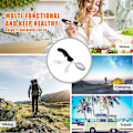 Miniatyrbilde 6 av 7: Sammenleggbar Camping Rekvisita Servise Kombinasjon Utendørs Bærbar Multifunksjon Utstyr Reise Leir Matlaging Rekvisita Fjellturer
