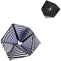 Miniatyrbillede 2 af 6: Variety Infinite Magnetic 3D Magic Cube Irregular Flip Puzzle Anti Stress Legetøj
