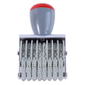 Miniatyrbilde 3 av 6: Hjul Ruller 8 Siffer Nummerering Stempel Trolley Dato Scrapbooking Rulling Ord Dato Stempler