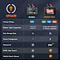 Miniatyrbillede 2 af 6: BM300 Pro Batteri Monitor 24V Batteri Tester