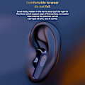 Pikkukuva 6 / 7: Langaton Bluetooth kuulokkeet mikrofonilla nappikuulokkeet kohina vaimennus stereo Bluetooth nappikuulokkeet