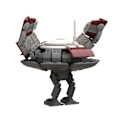 Miniatyrbillede 2 af 6: Obi-Waned Robot L0-LA59 Lola Inspireret Elektronisk Droid Model Bygningsblokke