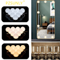Miniatyrbild 2 av 7: Spegel Ljus Glödlampor Vanity Ljus USB 5V Badrum Kläder Bord Belysning Dimbar LED
