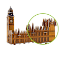 Miniatyrbilde 2 av 5: Big Ben Bygning 3D Puslespill Leker for Barn Verden attraksjoner Pedagogisk Gjør selv Håndlaget Montering Puslespill Leketøy