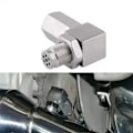 Miniatyrbild 4 av 6: Hög kvalitet  Avgas Katalysator Bakre Syre Sensor Spacer 90 Degree Mini Katalysator Lambda O2 Adapter CEL Fix, M18*1.5
