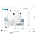 Miniatyrbild 5 av 7: USB sopning robot dammsugare moppning 3 i 1 smart trådlös rengöring sopning golv