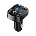 Miniatyrbillede 1 af 7: Bil Mp3 Afspiller Dual Usb Hurtig Oplader Fm Bluetooth Modtager Bluetooth Kompatibel 5.0 Fm Sender