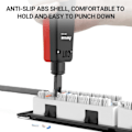 Pikkukuva 4 / 6: Punch Down Tool AMPCOM 110 Type Monitoimi verkko kaapeli työkalu kahdella terällä