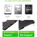 Pikkukuva 4 / 9: HDD kotelo 2,5 tuuman sarja portti SATA SSD kiintolevy kotelo tuki 6 Tt läpinäkyvä mobiili ulkoinen HDD