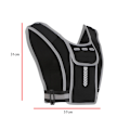 Miniatyrbillede 7 af 7: Vand Flaske Taske Refleks Vest