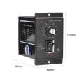 Miniatyrbillede 5 af 5: 1Pc 400W AC Motor Speed Controller AC Mini Motor Speed Control Enhed