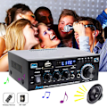 Miniatyrbilde 2 av 6: Digital Forsterker Max Power 90Wx2 Channel 2.0 Bluetooth Surround Sound AMP Høyttaler