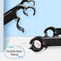 Miniatyrbillede 6 af 8: Mode børn klapvogn pedal adapter anden barn hjælper trailer tvillinger scooter blaffer