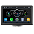 Pikkukuva 1 / 6: 7 tuuman auto radio multimedia video soitin langaton Carplay ja langaton Android auto kosketusnäyttö aurinko visiiri