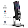 Pikkukuva 3 / 7: Melua vaimennus mikrofoni RGB LED valo USB pelaaminen pöytäkone kondensaattori