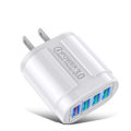 Miniatyrbilde 2 av 5: Rask Lading QC 3.0 Vegglading For iPhone 12 11 Samsung Xiaomi Mobil 4 Porter EU US Plug Adapter Travel