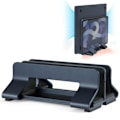 Miniatyrbillede 2 af 9: Lodret Laptop Stand Aluminium Justerbar Laptop Holder
