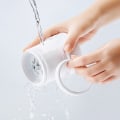 Miniatyrbillede 6 af 6: Bærbar saftpresser mixer elektrisk mini blender frugt grøntsager hurtig saftpressning køkken mad processor =