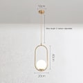 Miniatyrbilde 6 av 8: Led tak lysekroner for spisestue rom lamper moderne luksus gull platting kjøkken