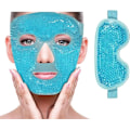 Miniatyrbilde 6 av 6: Kald ansikt øye maske is pakke reduser ansikt pust mørke sirkler gel perler varm varme kald komprimer pakke ansikt SPA for kvinne sovende