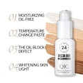 Miniatyrbild 3 av 7: Färg Ändrande Ansikte Foundation 30ml Magic Concealer Vattentät Jämnar Hud Mörk Circle Acne Full Täckning Flytande Base Makeup