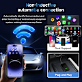 Miniatyrbilde 3 av 6: CarlinKit 5.0 Wireless CarPlay Wireless Android Auto Box 2.4G og 5.8Ghz WiFi BT Auto Connect Plug and Play For Kablet AA CP Cars