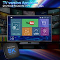 Miniatyrbilde 3 av 7: Android 13 TV Box ATV Dobbel Wifi Med TV Apper 8K Video BT5.0+ RK3528 4K 3D Voice Media Player Set Top Box