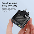 Miniatyrbillede 6 af 6: 3.1A 6 in 1 3USB 3PD Oplader QC3.0 Hurtig Opladning Hurtig Oplader