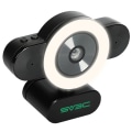 Miniatyrbillede 1 af 8: Webcam Med Mikrofon Til PC, 4MP USB Lys Computer Kamera
