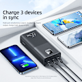 Miniatyrbillede 3 af 6: 65W Power Bank 30000mAh PD Quick Charge SCP FCP Powerbank Portable Ekstern Batteri Oplader