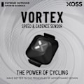 Miniatyrbillede 5 af 6: Vortex Speed Cadence Sensor til Cykel Computer IPX7 Vandtæt 300Hrs Batteri Life Bluetooth ANT+ Cykel Tilbehør MTB